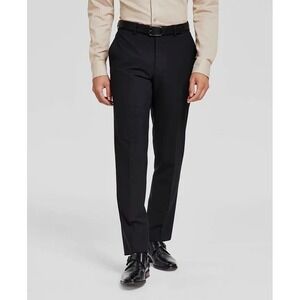 Bar III Men's Black Slim-Fit Wool Suit Pants Size 38Wx30L E121814‎